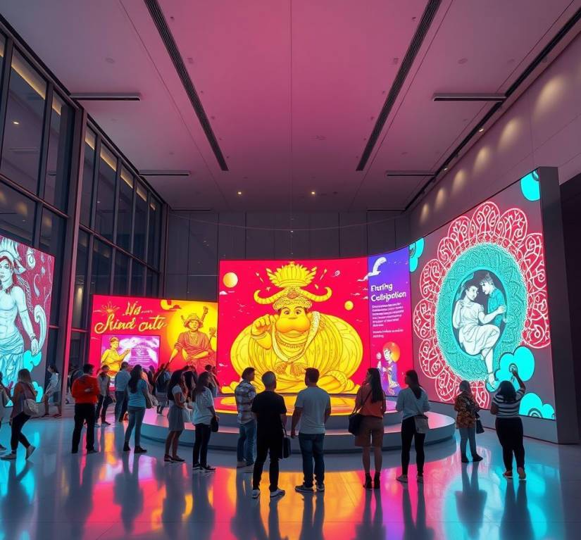 박물관 창의 전시​